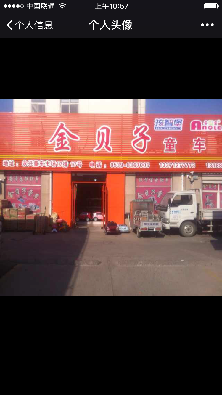 金贝子童车